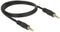 Delock 83435 - 3,5mm Jack 4-polig audio/video kabel - AWG24 - Zwart