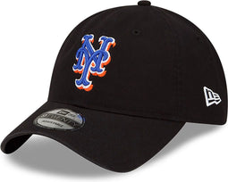 New Era - Dad Cap - New York Mets MLB Core Classic Black 9TWENTY Adjustable Cap