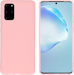 iMoshion Hoesje Geschikt voor Samsung Galaxy S20 Plus Hoesje Siliconen - iMoshion Color Backcover - Roze