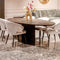 Richmond Eettafel Luxor Ovaal 300cm Bruin
