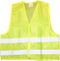 Benson Verstelbaar veiligheidsvest - reflectoren voor- en achterkant - CE goedgekeurd - geel