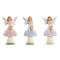 Decoratieve figuren DKD Home Decor Blauw Roze Lila Fee 9,5 x 8 x 17 cm (3 Onderdelen)