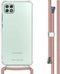 iMoshion Hoesje Geschikt voor Samsung Galaxy A22 (5G) Hoesje Met Koord - iMoshion Backcover met koord - Transparant