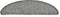 vidaXL - Trapmatten - 15 - st - 65x21x4 - cm - grijs