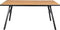 Zuiver Seth Eettafel 180x90 cm Hout Eiken - Bruin