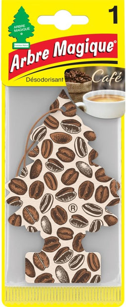 Wonderboom Luchtverfrisser Koffie - Voor in de auto - Automatisch