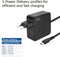 ACT AC2010 - USB-C Laptoplader 65W - Power Delivery 3.0 - 2 meter kabel
