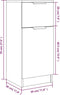 vidaXL - Dressoirs - 2 - st - 30x30x70 - cm - bewerkt - hout - bruin - eikenkleur
