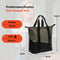 New Looxs Oslo Kota - Enkele Fietstas - 24L met Rits en Haken - 100% Gerecycled Polyester - Zwart-Groen