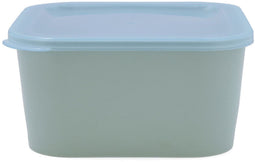 Vierkante Lunchtrommel met Deksel Quid Inspira Groen Plastic 1,3 L