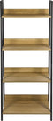 ERRO Boekenkast - Boekenrek - 60x30x140 cm - Bruin Zwart