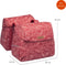 New Looxs Forest Joli Dubbele Fietstas - 37 liter - Rood