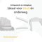 Daily Solutions® DS04-22 - Baby muggennet - Opvouwbaar lichtgewicht - 98x55 cm