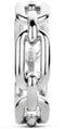TI SENTO 12205SI - Dames Ring - 925 zilver - Maat 16.50 mm / maat 52