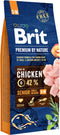 Brit Premium by Nature hondenvoer Senior S/M 15 kg - Hond