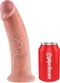 Pipedream King Cock Realistische dildo met Zuignap - 25 cm - beige