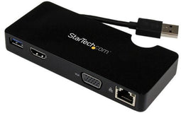 Startech.com Reis docking station - USB 3.2 - HDMI VGA - Hoogte 17mm