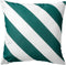 Dutch Decor - SANZENO - Buitenkussen 45x45 cm - waterafstotend en uv-bestendig - Sagebrush Green - groen en wit