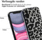 imoshion Hoesje Geschikt voor iPhone 11 Hoesje Siliconen - imoshion Design hoesje - Meerkleurig / Leopard Transparent