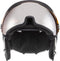 Uvex Hlmt 500 Visor - Skihelm - Hardshell - Zwart/wit