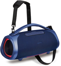 MEDION P61768 - Draagbare Bluetooth luidspreker - 100W RMS met bass boost en IPX7 waterbescherming - Blauw