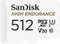 Sandisk High Endurance - microSDXC 512GB - Klasse 10 100 MB/s