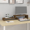vidaXL - Monitorstandaard - (52-101)x22x14 - cm - grenenhout - honingbruin