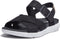 Timberland Wilesport Leather - Platte sandalen - Hoogwaardig nubuck - Jet Black Maat 40