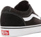 VANS MN Ward - Lage sneakers - Suède Canvas - black/whit