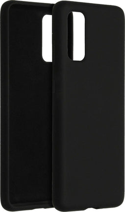 Accezz Samsung Galaxy S20 - Liquid Silicone Backcover - Schokabsorberend - Zwart
