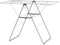 Brabantia HangOn Droogrek 20m - Inklapbaar Wasrek - 6 Haken - Metallic Grey