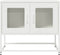vidaXL - Tv-meubel - 68x39x60,5 - cm - koudgewalst - staal - wit