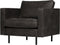 BePureHome Rodeo Classic Fauteuil - Recycle Leer - Zwart - 83x98x88