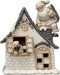 Kerstversiering DKD Home Decor Hars (16 x 8 x 18,5 cm) (2 Stuks)