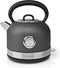 Nedis KAWK310EGY - Waterkoker - 1,7L met temperatuurindicator - Grijs