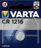 Varta CR1216 - Lithium Knoopcel Batterij 3V - 27 mAh