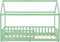 Juskys Marli - Kinderbed - 90 x 200 cm - Valbeveiliging - Mint