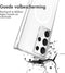 iMoshion Hoesje Geschikt voor Samsung Galaxy S24 Ultra Hoesje - iMoshion Rugged Air Geschikt voor MagSafe case - Transparant