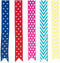 Colorations Lint met Patronen, Set van 5