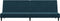 vidaXL - Slaapbank - 2-zits - fluweel - blauw