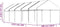vidaXL - Prieel - met - dak - 11,15x4,08x3,22 - m - polyetheen - wit
