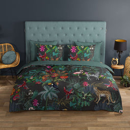 Good Morning Dekbedovertrek "jungleprint" - Multi - (240x200/220 cm) - Katoen
