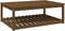 vidaXL Tuintafel 121x82,5x45 cm massief grenenhout honingbruin