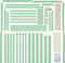 Juskys Marli - Kinderbed - 90 x 200 cm - Valbeveiliging - Mint