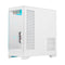 ABYSM Danube Sava H600 - Desktop PC ATX EATX ITX micro ATX - Zijraam Belichting Geharde glas - Wit