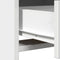 vidaXL - Highboard - Wit - 40x41x135 - cm - Gelaagd - Hout