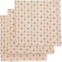 Konges Sløjd - Hydrofiele Doek / Tetra doek - Vintage floral (Set van 3)