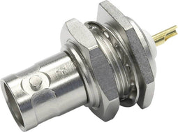 Telegärtner 100023407 100023407 BNC-connector Bus, inbouw verticaal 50 Ω 1 stuk(s)