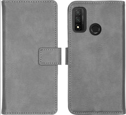 iMoshion Hoesje Geschikt voor Huawei P Smart (2020) Hoesje Met Pasjeshouder - iMoshion Luxe Bookcase - Grijs