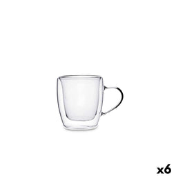 Quid Serenia - Theeglas en koffieglas - 80 ml - Set van 6 (6 stuks)